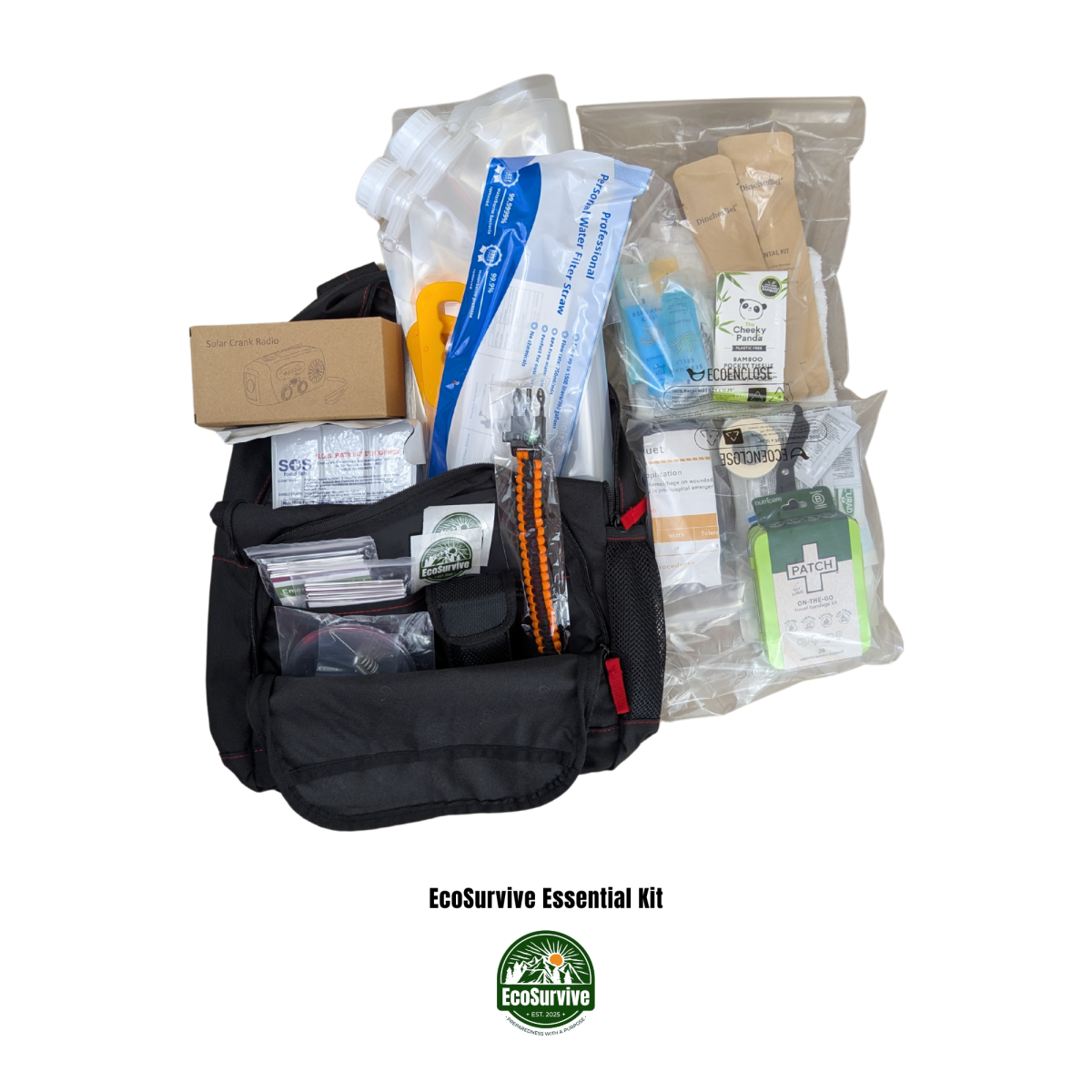 EcoSurvive Essential Kit – 3-Day Eco-Friendly Survival Pack
