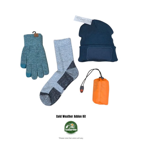 EcoSurvive Cold Weather Add-On Kit – Recycled Warmth for Winter Emergencies