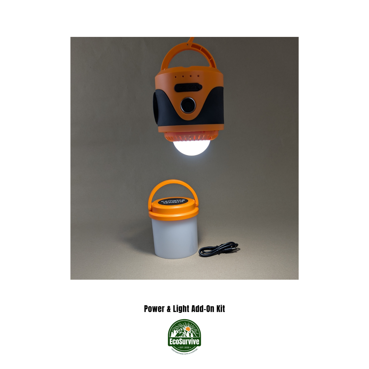 EcoSurvive Power & Light Add-On Kit – Emergency Lighting & Off-Grid Charging - Image 4